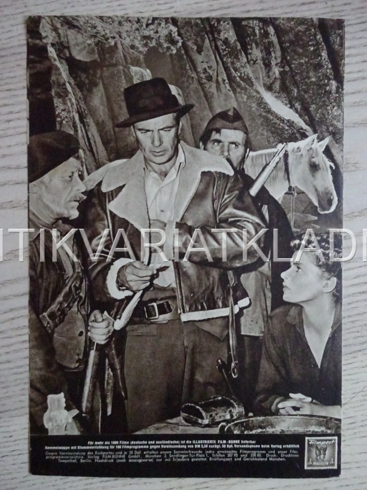 KOMU ZVONÍ HRANA, GARY COOPER, INGRID BERGMAN, NĚMECKY, BIO PROGRAM 789