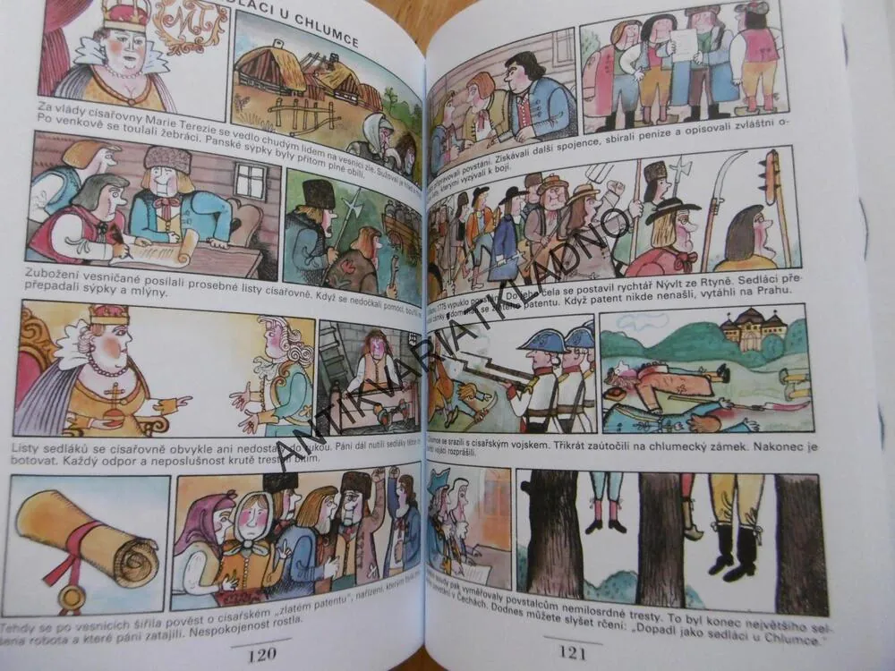 OBRÁZKY Z ČESKÝCH DĚJIN A POVĚSTÍ, ČERNÝ, ZÁTKA,. ADLA, KALOUSEK, 2014, **an