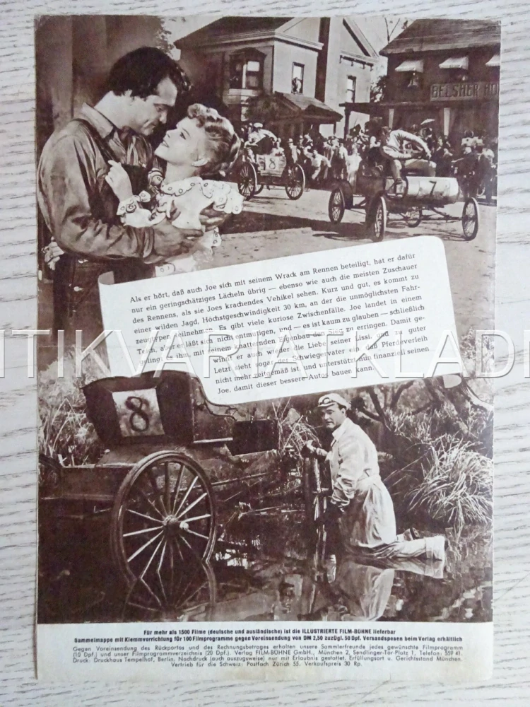 EXCUSE MY DUST, RED SKELTON, NĚMECKY, BIO PROGRAM 1810