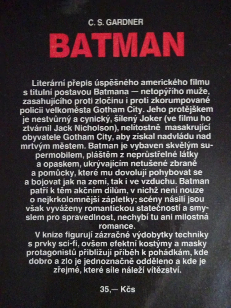 BATMAN, CRAIG, SHAW, GARDNER, **an