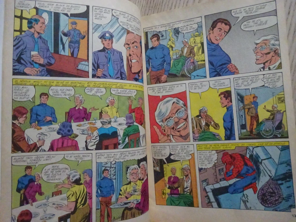 ZÁHADNÝ SPIDERMAN, SPIDER-MAN, VYSOKÝ A MOCNÝ, **an