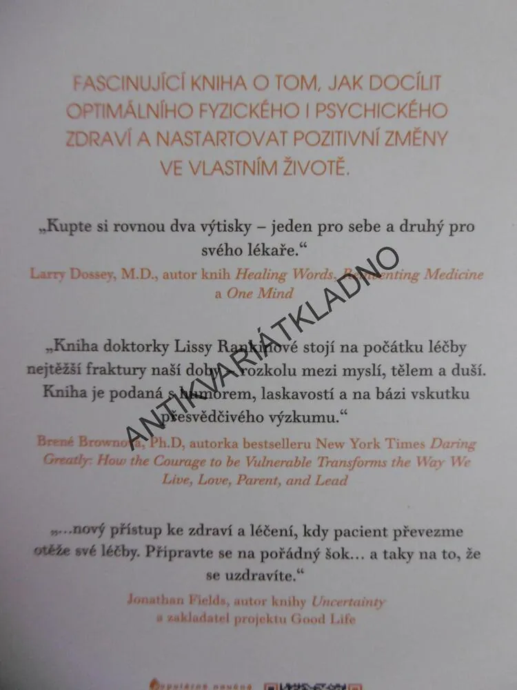 MYSL JE MOCNÝ LÉKAŘ, RANKINOVÁ
