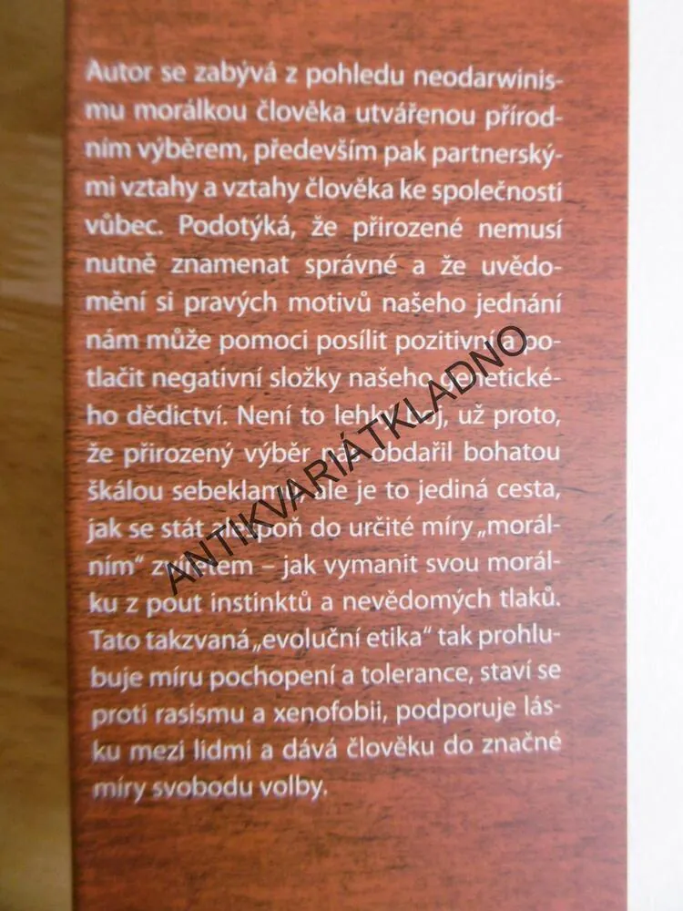 MORÁLNÍ ZVÍŘE, PROČ JSME TO, CO JSME , R. WRIGHT