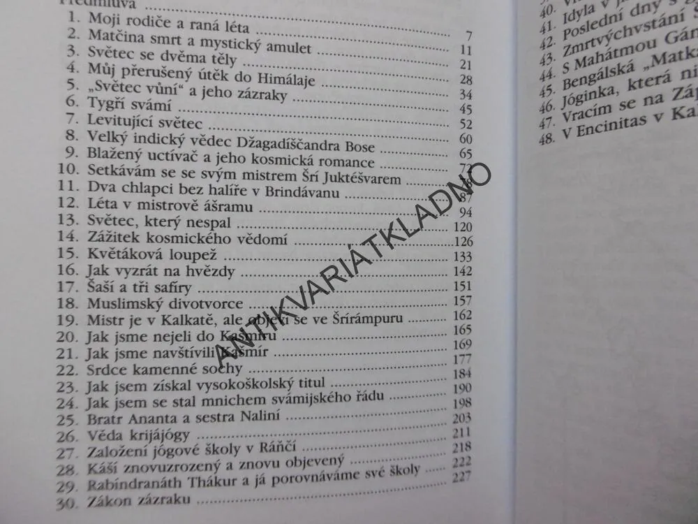ŽIVOTOPIS JÓGINA, PARAMAHANSA JÓGÁNANDA