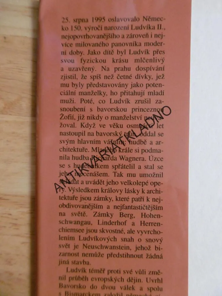 ŠÍLENÝ KRÁL, ŽIVOTOPIS LUDVÍKA II. BAVORSKÉHO, GREG KING