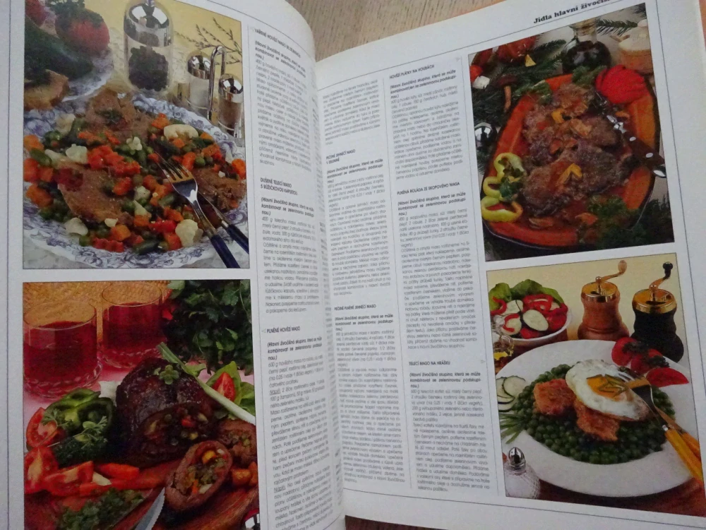 DĚLENÁ STRAVA, VELKÁ BAREVNÁ KUCHAŘKA, **an