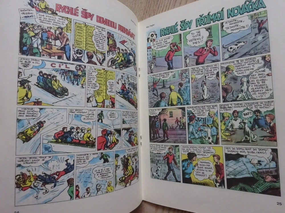 RYCHLÉ ŠÍPY 1, FOGLAR, FISCHER, KOMIKS, 1991, 2. VYDÁNÍ **an