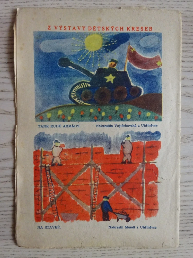 OHNÍČEK Č. 3/1950, KOMIKS, NEPRAKTA, SEKORA, BURIAN