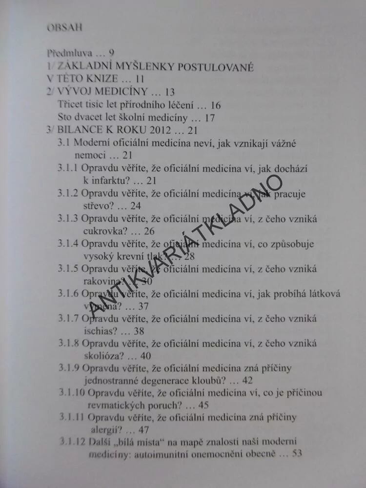 JDE O VÁŠ ŽIVOT, JEAN CLAUDE ALIX, SROVNÁNÍ MEDICÍNY A PŘÍRODNÍHO LÉČITELSTVÍ