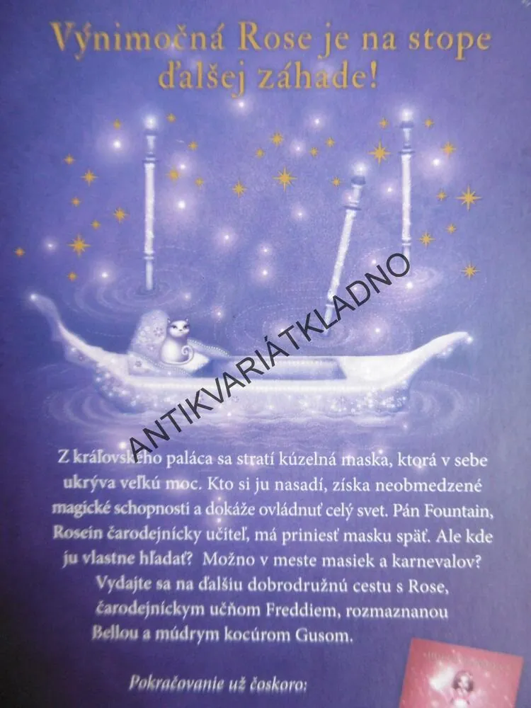 ROSE A ČARODĚJNÍKOVA MASKA, HOLLY WEBBOVÁ