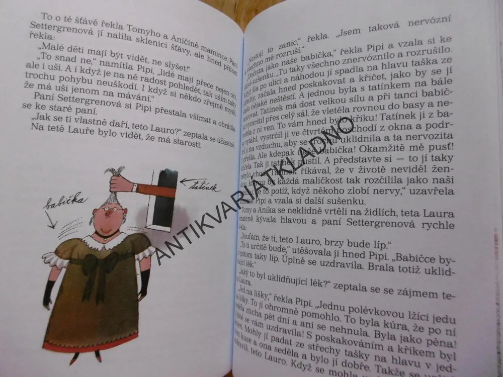 PIPI DLOUHÁ PUNČOCHA, ASTRID LINDGRENOVÁ, ADOLF BORN, **an