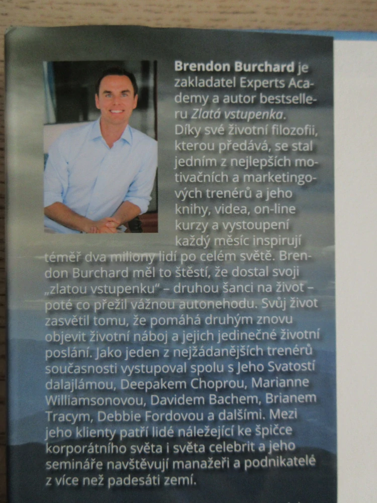 NÁBOJ, BRENDON BURCHARD, **an