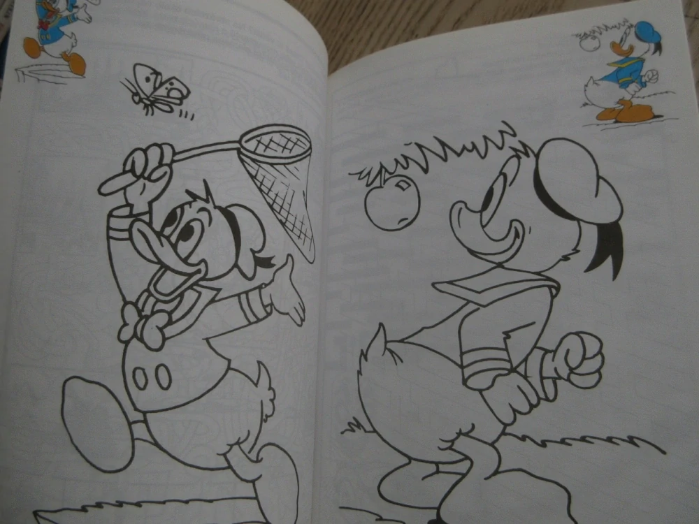 PALEČEK, DISNEY OMALOVÁNKY 7/95, **an