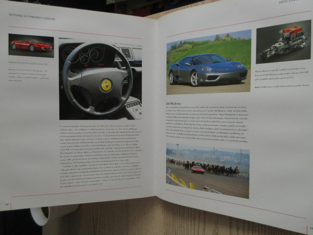 HISTORIE AUTOMOBILŮ FERRARI, BRIAN LABAN, **an