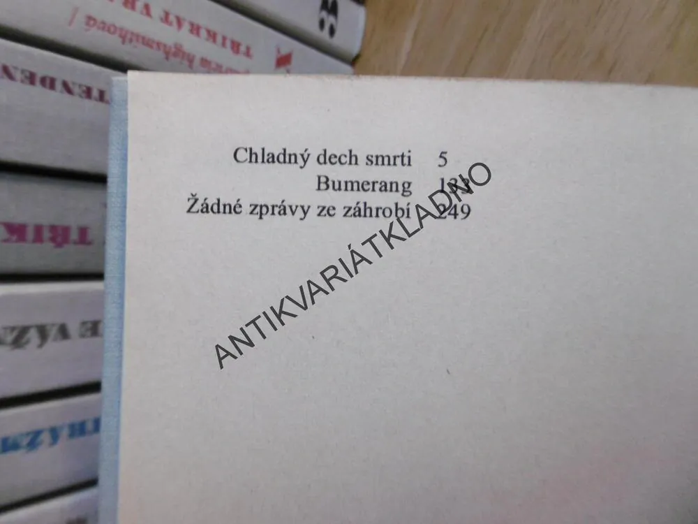 TŘIKRÁT - TŘI PŘÍPADY A MIKE FARADAY, BASIL COPPER