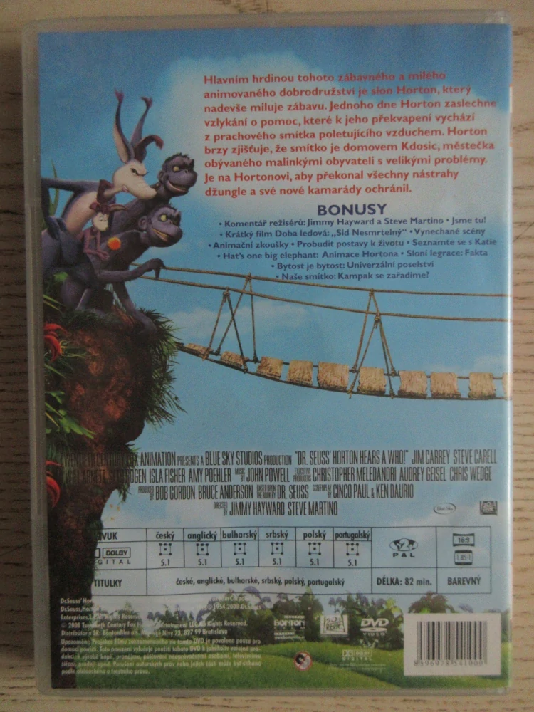 HORTON, DVD FILM