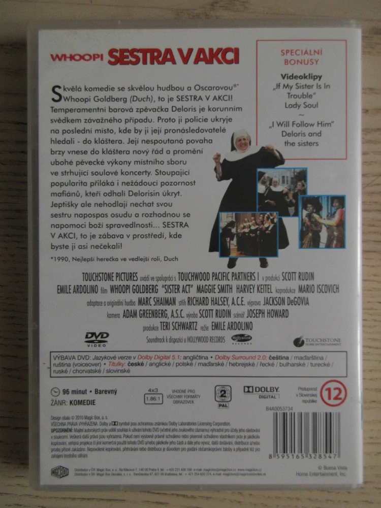 SESTRA V AKCI, W. GOLDBERG, H. KEITEL, DVD FILM