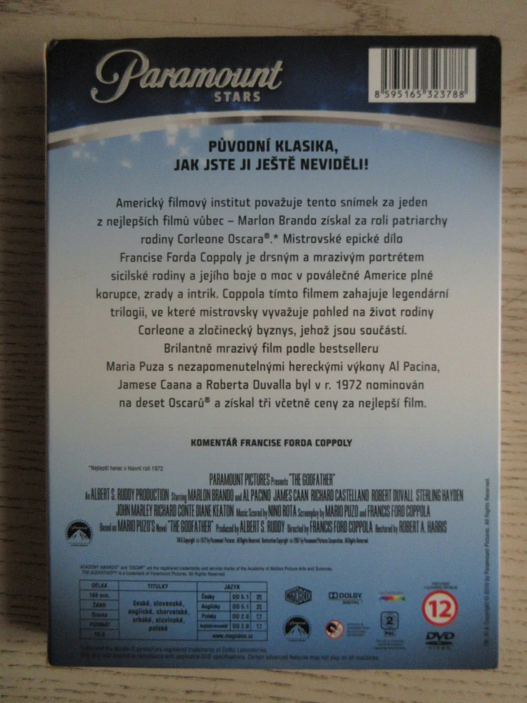 KMOTR, AL PACINO, J. CAAN, D. KEATON, DVD FILM