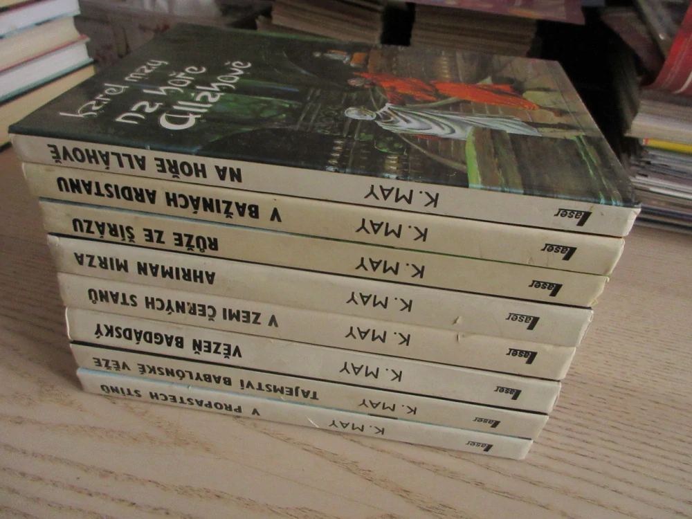 V ŘÍŠI STŘÍBRNÉHO LVA, 1-8, KAREL MAY, **an