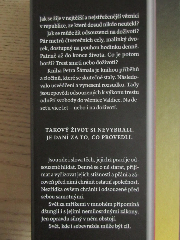 JAK SE ŽIJE ZA ZDMI VALDIC, PETR ŠÁMAL, **an
