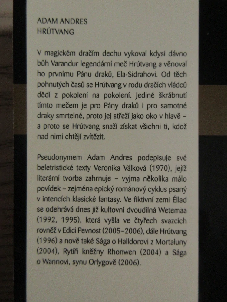HRÚTVANG, ADAM ANDRES, **an