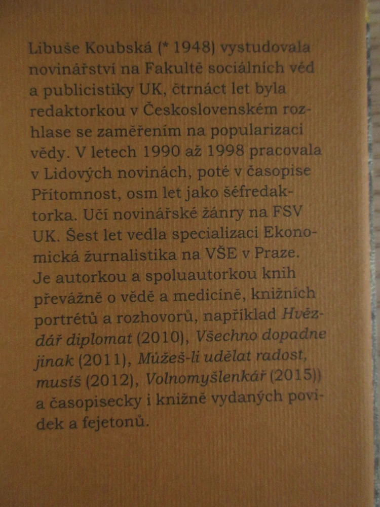 DĚDEČKŮV DENÍK, LIBUŠE KOUBSKÁ, **an