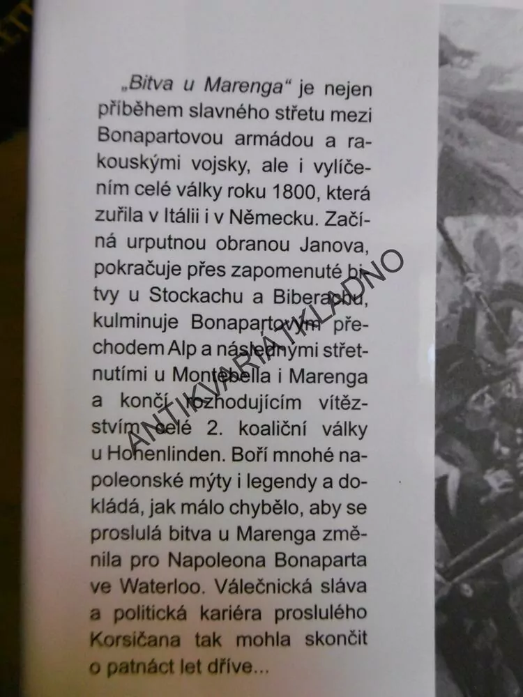 BITVA U MARENGA ANEB WATERLOO NARUBY, JIŘÍ KOVAŘÍK,