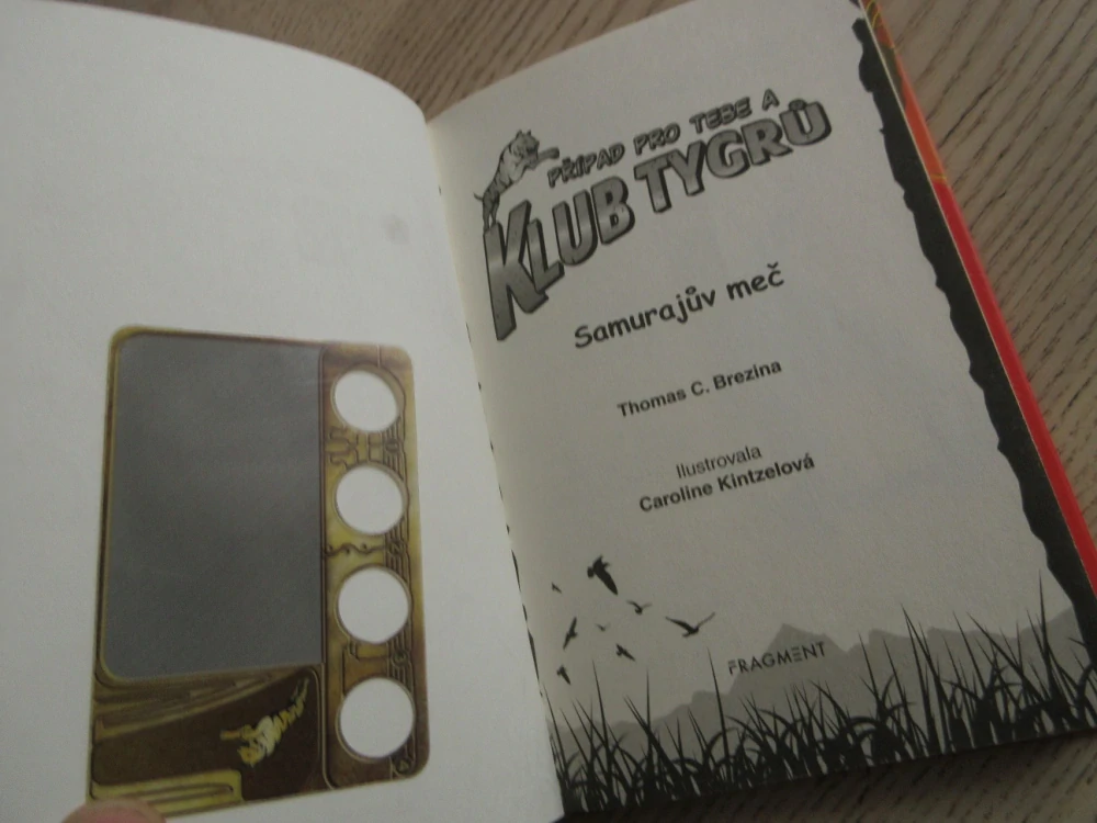 PŘÍPAD PRO TEBE A KLUB TYGRŮ, SAMURAJŮV MEČ, THOMAS C. BREZINA, **an