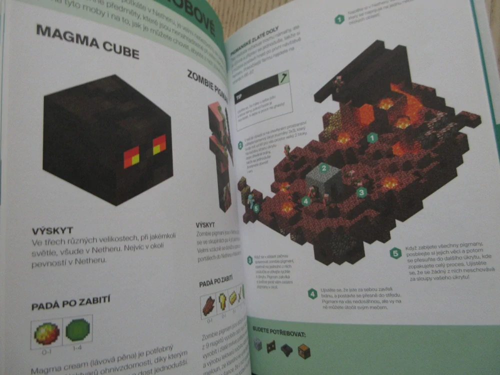 MINECRAFT: PRŮVODCE FARMAŘENÍM, MOJANG, **an