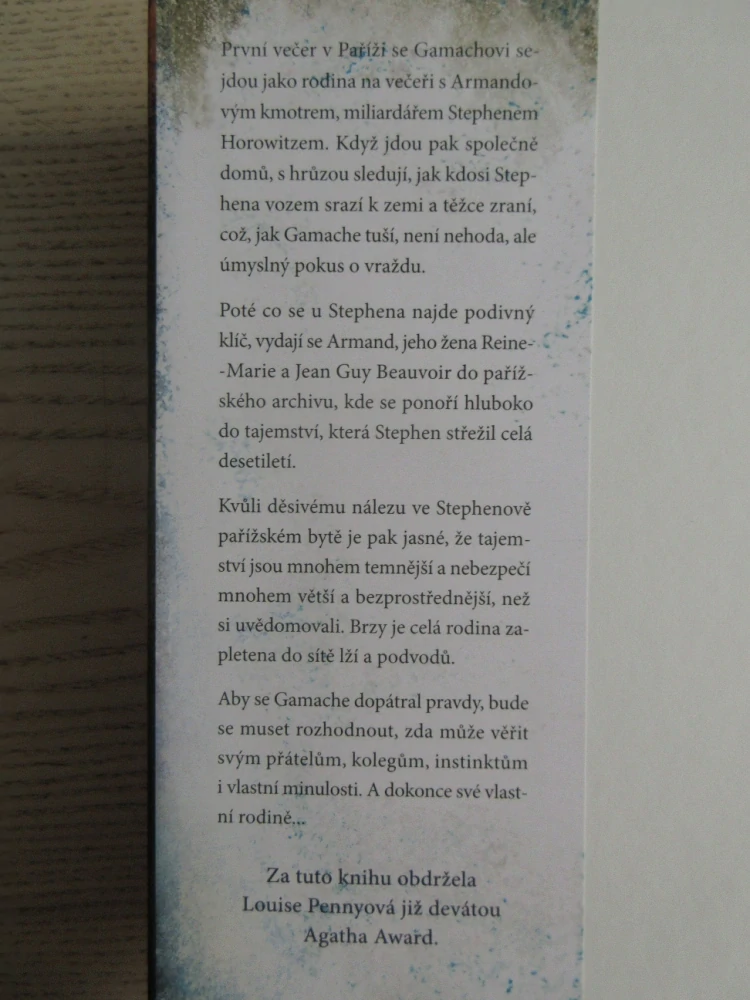 ĎÁBLOVÉ JSOU TU, LOUISE PENNY, **an