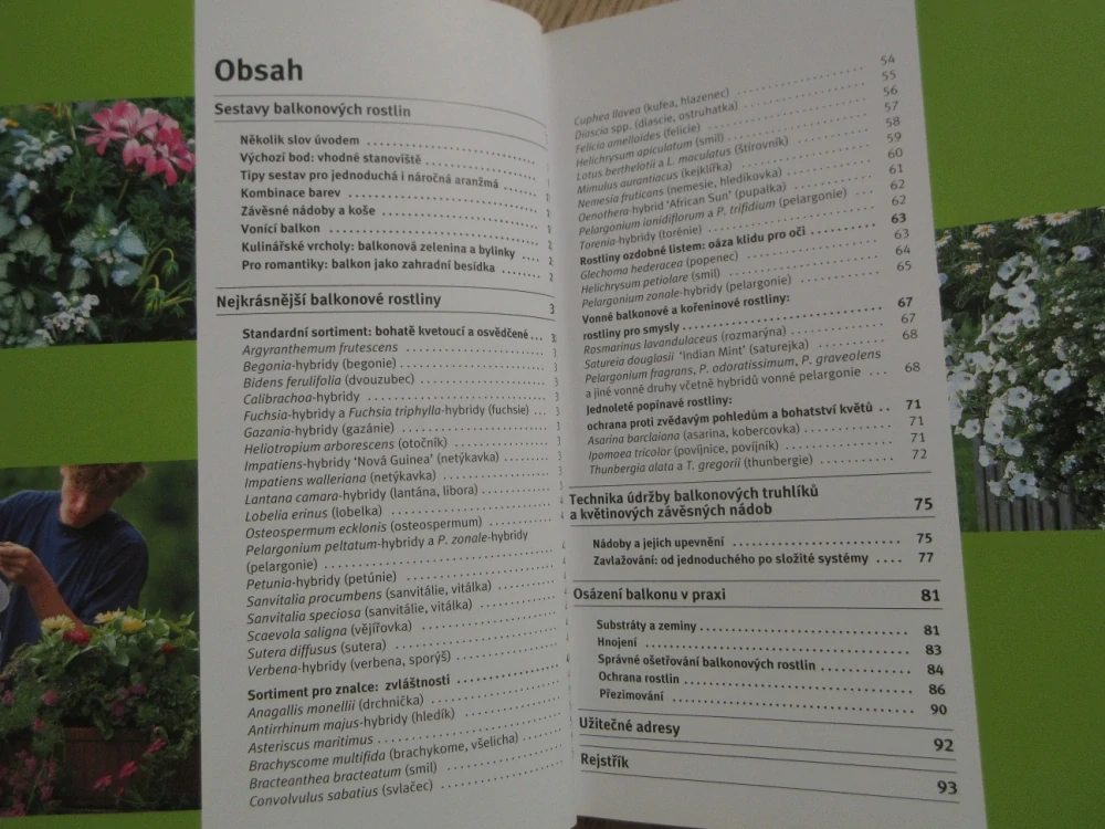 BALKONOVÉ ROSTLINY, VÝBĚR, SESTAVY, PÉČE, ZAHRADA PLUS, **an