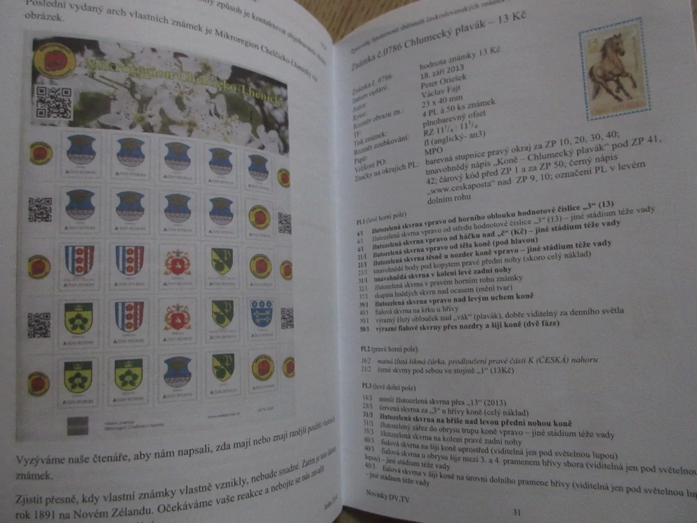 ZPRAVODAJ, ČASOPIS PRO ČLENY SPOLEČNOSTI SBĚRATELŮ ČESKOLSOVENSKÝCH ZNÁMEK, Č. 136/2014, **an