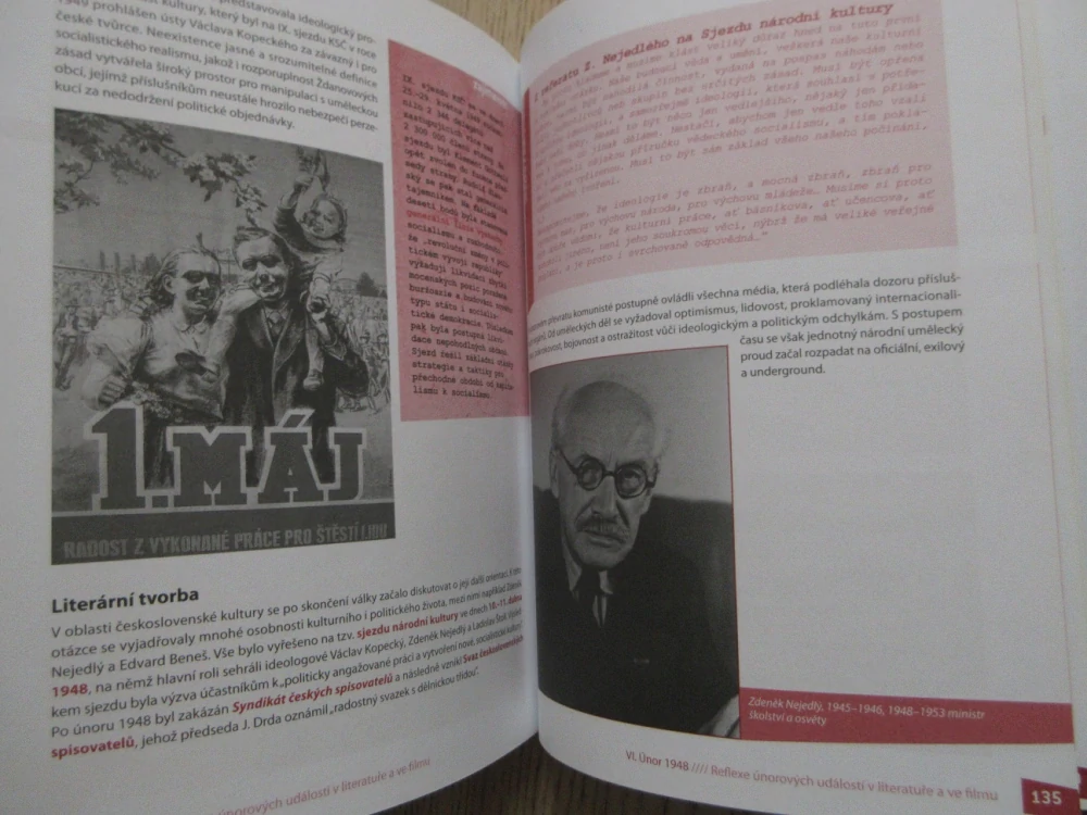 1948: VÍTĚZNÝ ÚNOR, FRANTIŠEK ČAPKA, JITKA LUNEROVÁ, **an