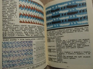 VZORY NA PLETENÍ A HÁČKOVÁNÍ, Č. 57/58, **an