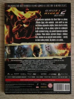 GHOST RIDER 2: DUCH POMSTY, N. CAGE, DVD FILM