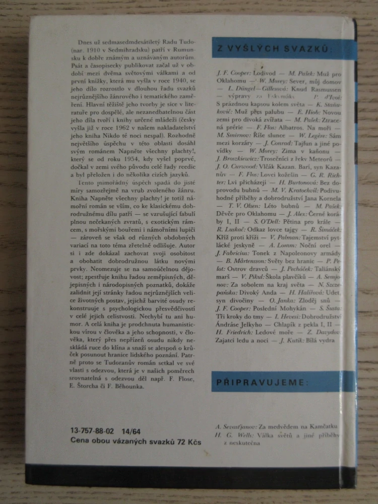 NAPNĚTE VŠECHNY PLACHTY! II., RADU TUDORAN, **an