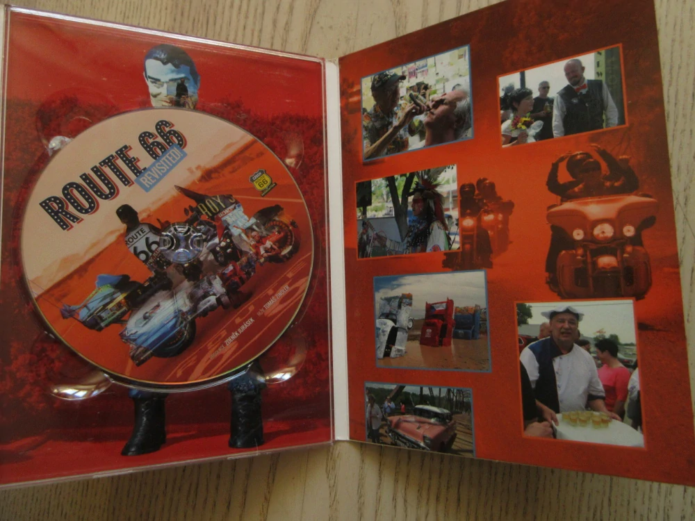 ROUTE 66 REVISITED: JEDNA JÍZDA NESTAČÍ, DVD FILM ČR