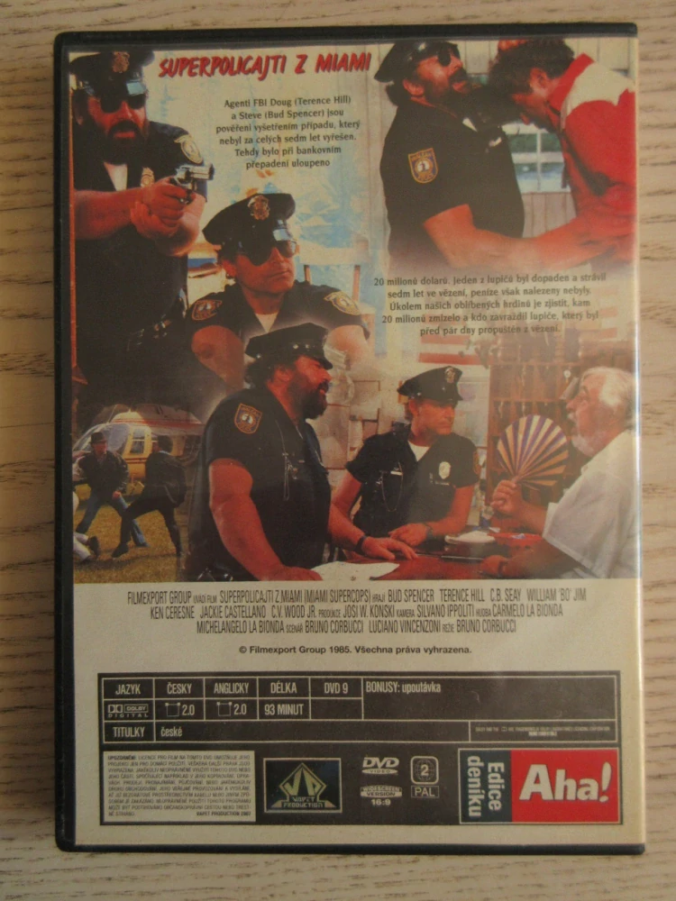 SUPERPOLICAJTI Z MIAMI, T. HILL, B. SPENCER, DVD FILM