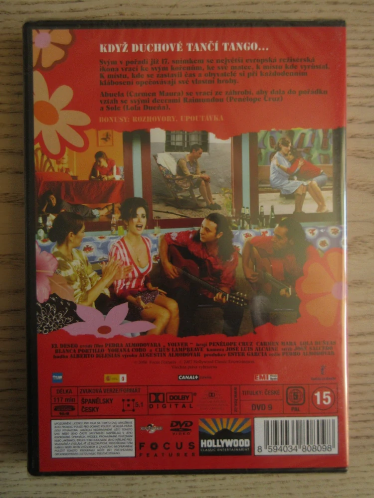 VOLVER, P. CRUZ, C. MAURA, DVD FILM