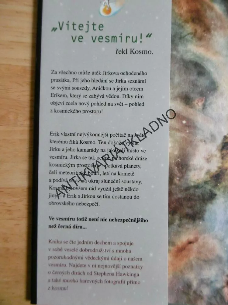 JIRKŮV TAJNÝ KLÍČ K VESMÍRU, LUCY A STEPHEN HAWKINGOVI, **an