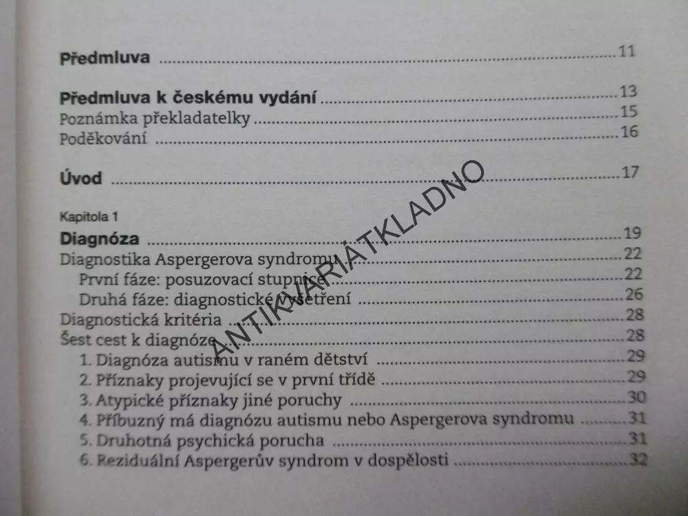 ASPERGERŮV SYNDROM, TONY ATTWOOD, PORUCHA SOCIAL.VZTAHŮ A KOMUNIKACE