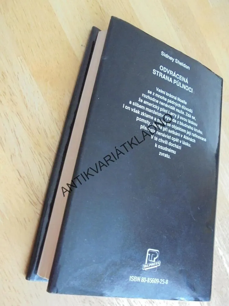 ODVRÁCENÁ STRANA PŮLNOCI, SIDNEY SHELDON, **an