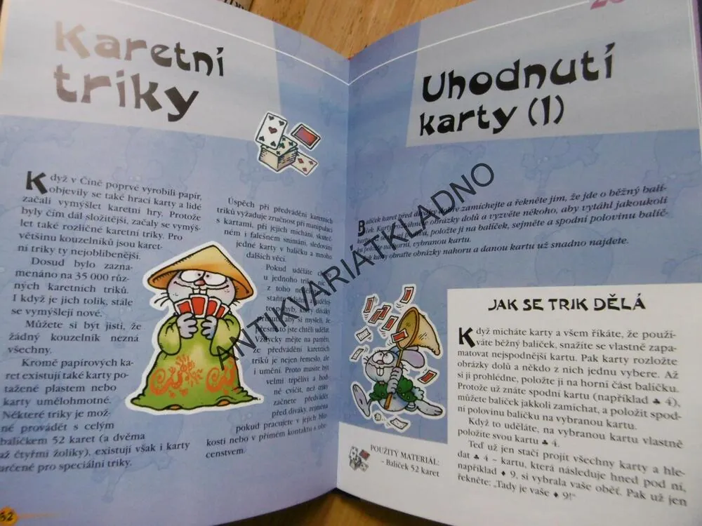 MALÝ KOUZELNÍK, 1. UČÍME SE KOUZLIT, **an