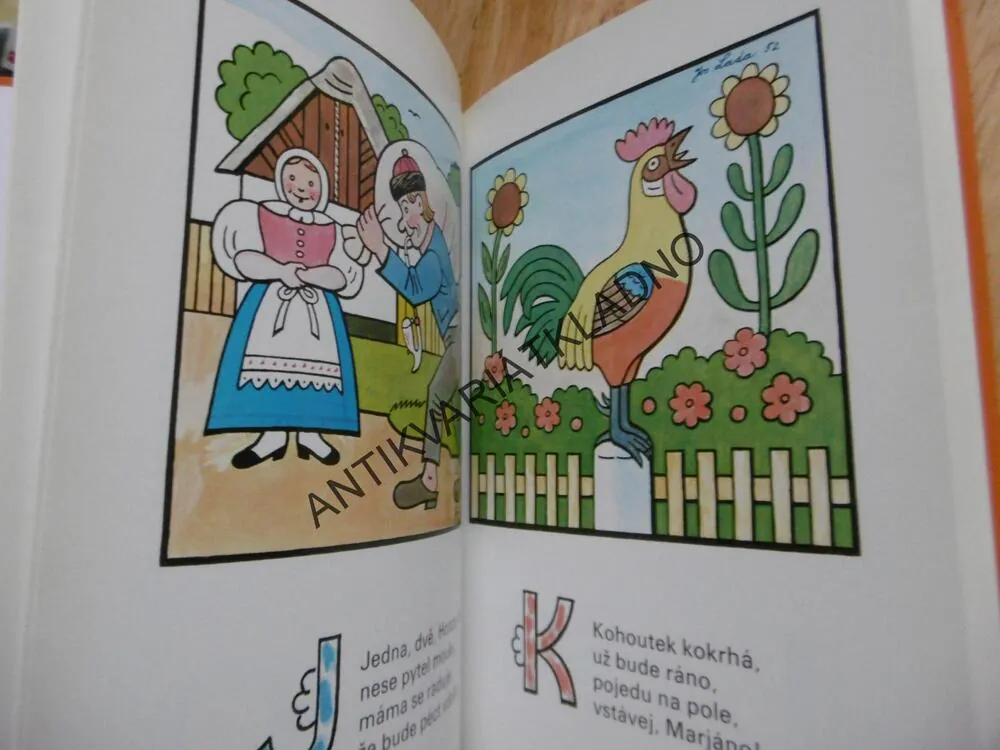 MOJE ABECEDA, JOSEF LADA, 2002, **an