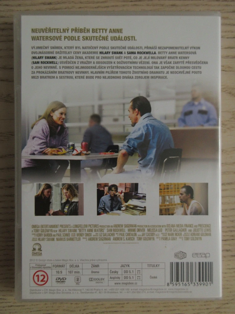 ODSOUZENÍ, H. SWANK, S. ROCKWELL, DVD FILM