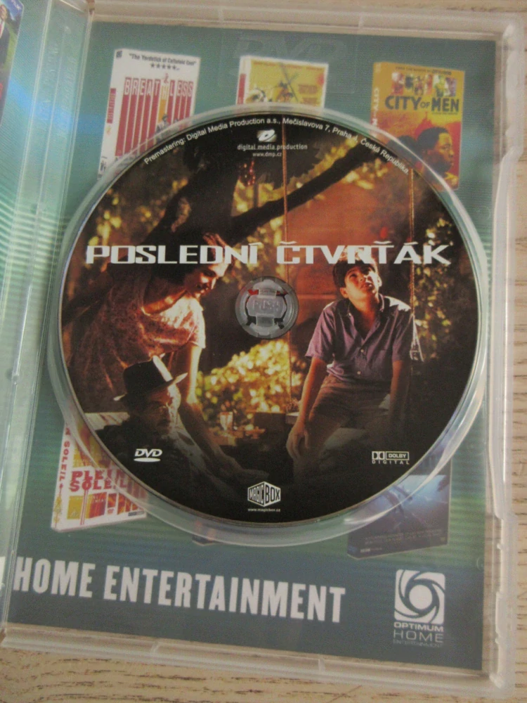 POSLEDNÍ ČTVRŤÁK, J. BARONE, GB OBAL, ČESKÁ VERZE, DVD FILM
