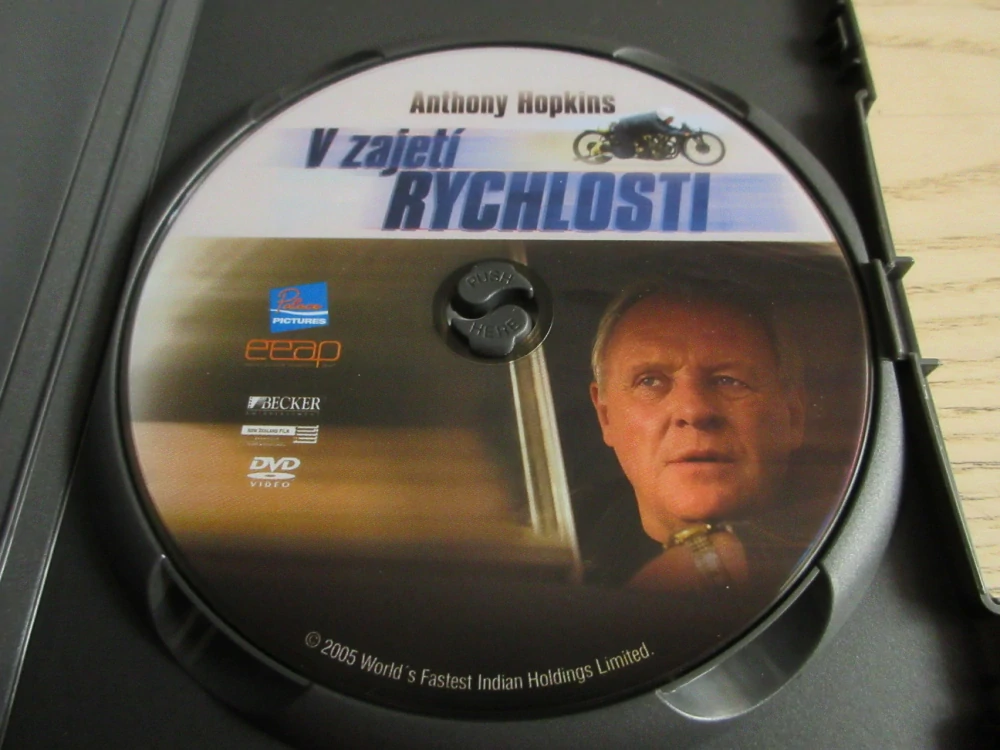 V ZAJETÍ RYCHLOSTI, A. HOPKINS, GB OBAL, ČESKÁ VERZE, DVD FILM