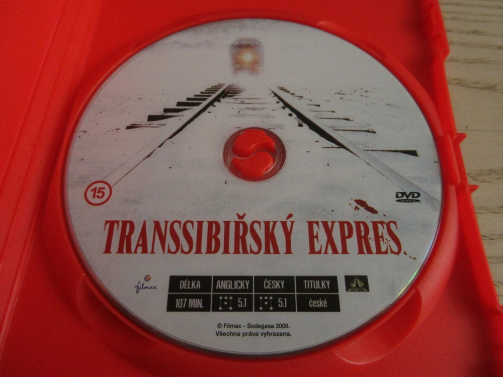 TRANSSIBIŘSKÝ EXPRES, W. HARRELSON, GB OBAL, ČESKÁ VERZE, DVD FILM