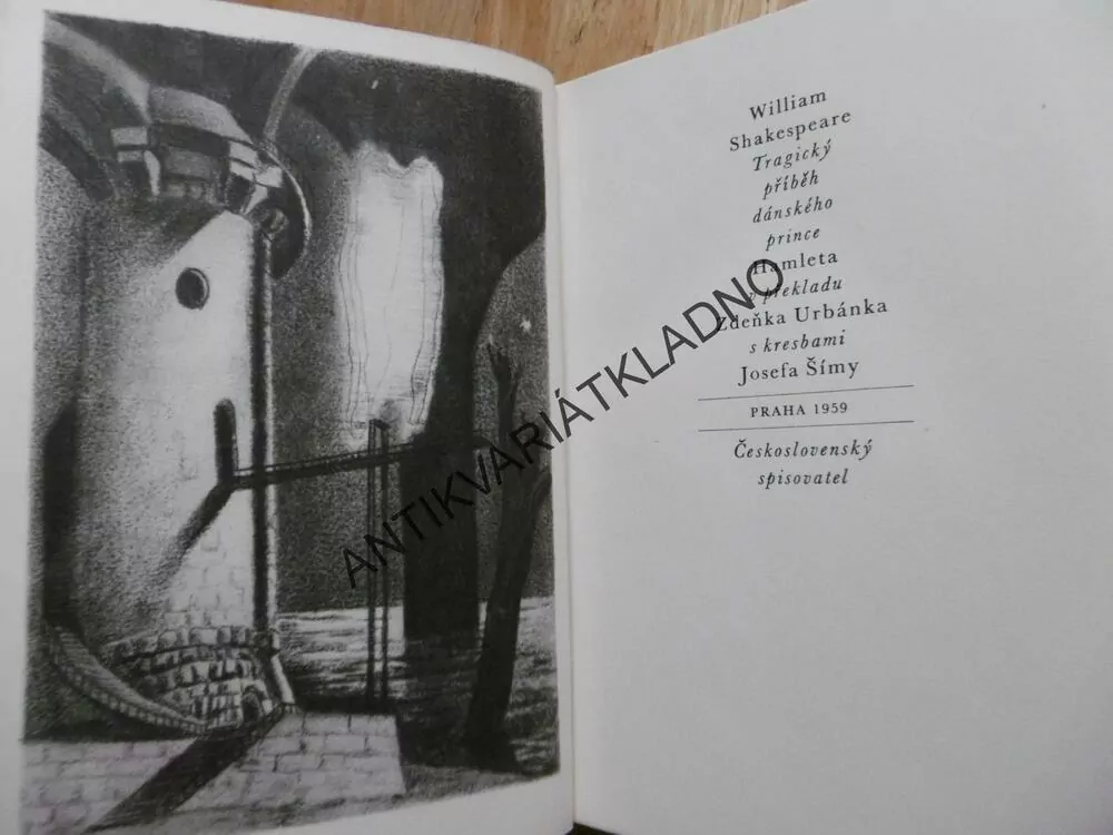 HAMLET, PRINC DÁNSKÝ, WILLIAM SHAKESPEARE