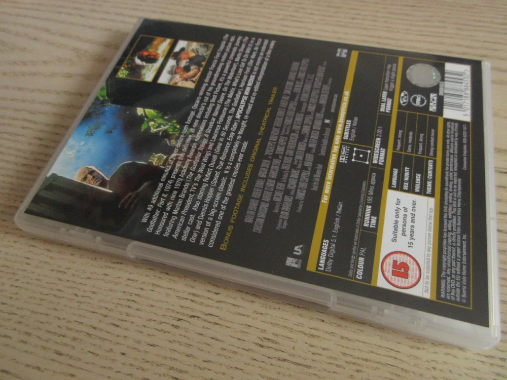 APOKALYPSA, M. BRANDO, R. DUVALL, GB OBAL, ČESKÁ VERZE, DVD FILM